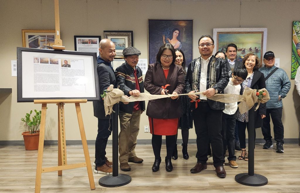 Philippine Consulate General Hosts An Art Exhibit Launch Featuring Filipino-Canadian Artist Charlie Frenal